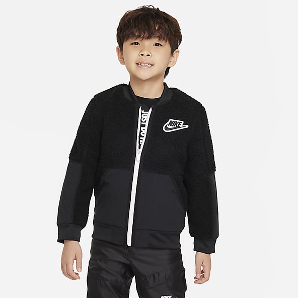 Nike sherpa bomber jacket 2025